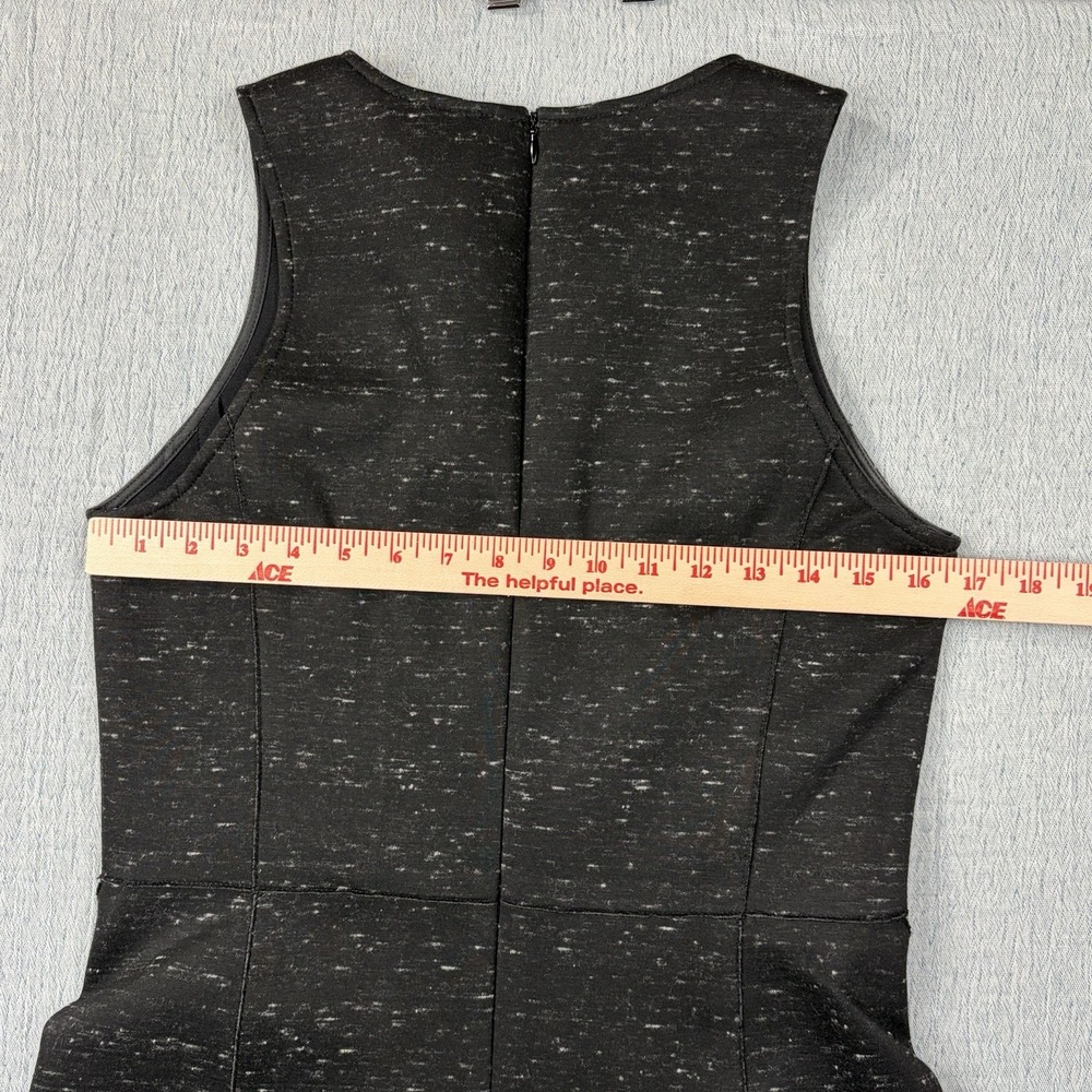 Sea New York Womens Black Speckled Ponte Knit‎ Fit & Flare Dress Size 6 EUC! - Picture 6 of 11